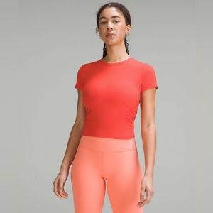 Lululemon All It Takes Tee in Solar Orange